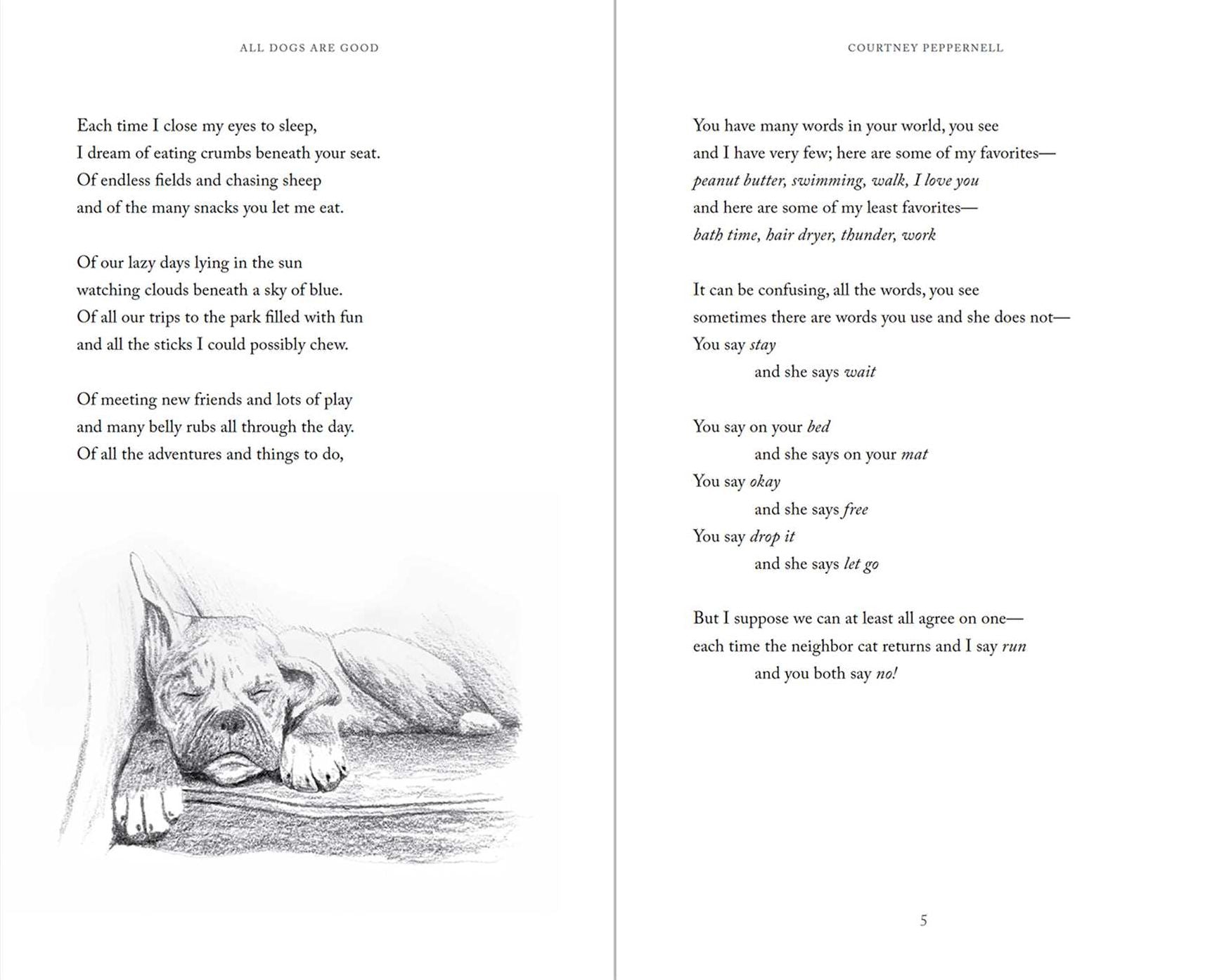 All Dogs Are Good: Poems & Memories