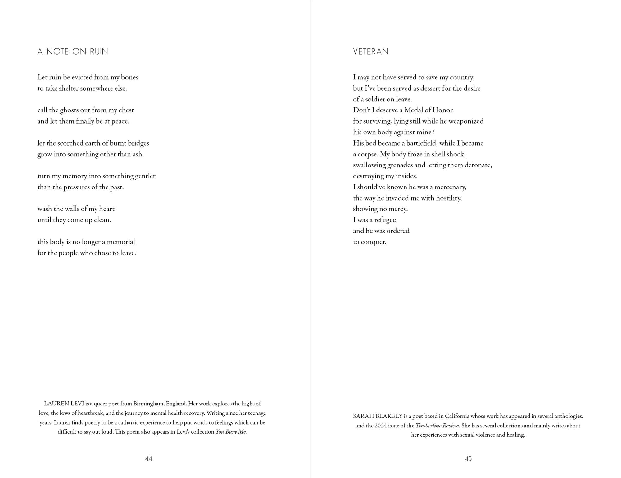 The Central Avenue Poetry Prize 2025