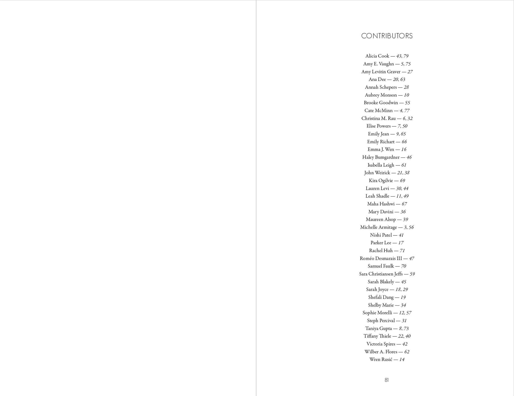 The Central Avenue Poetry Prize 2025