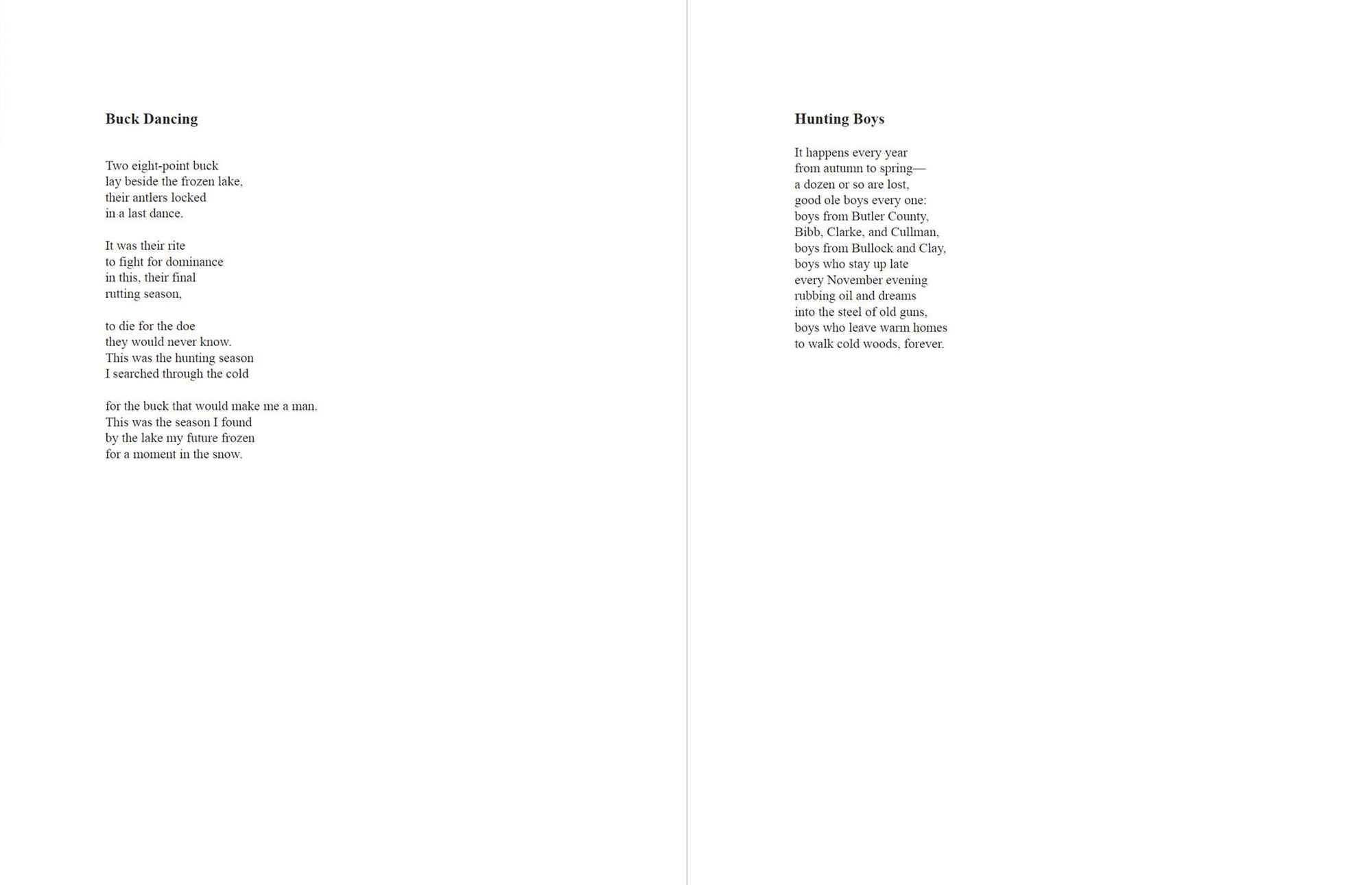 Southern Bred: Poems