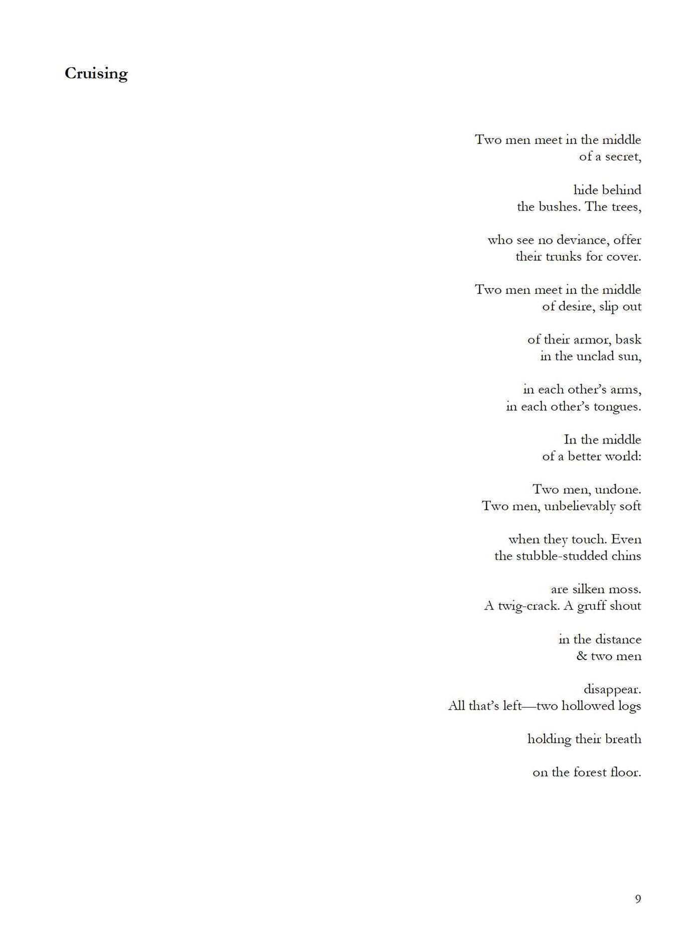 In the Middle of a Better World: Poems