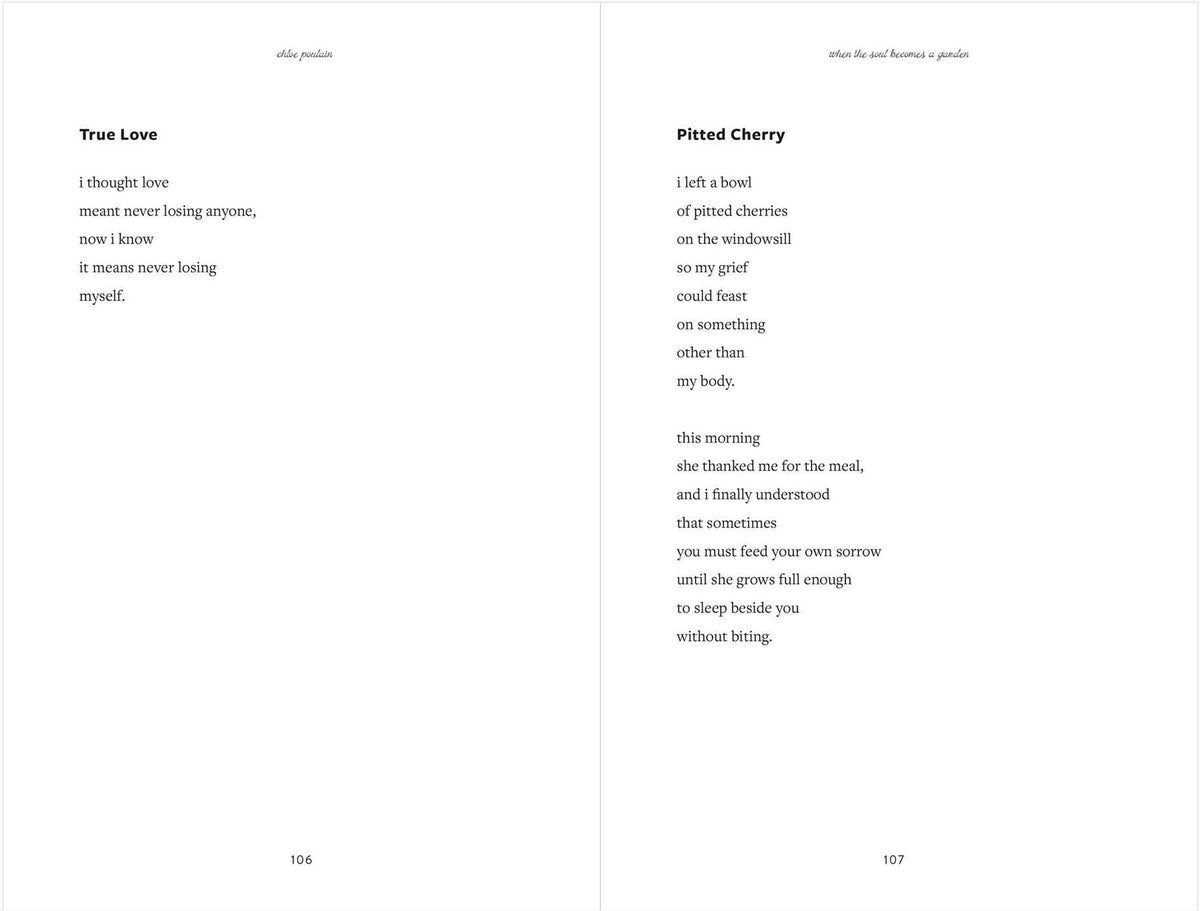 When the Soul Becomes a Garden: Poems and Intuitive Healing