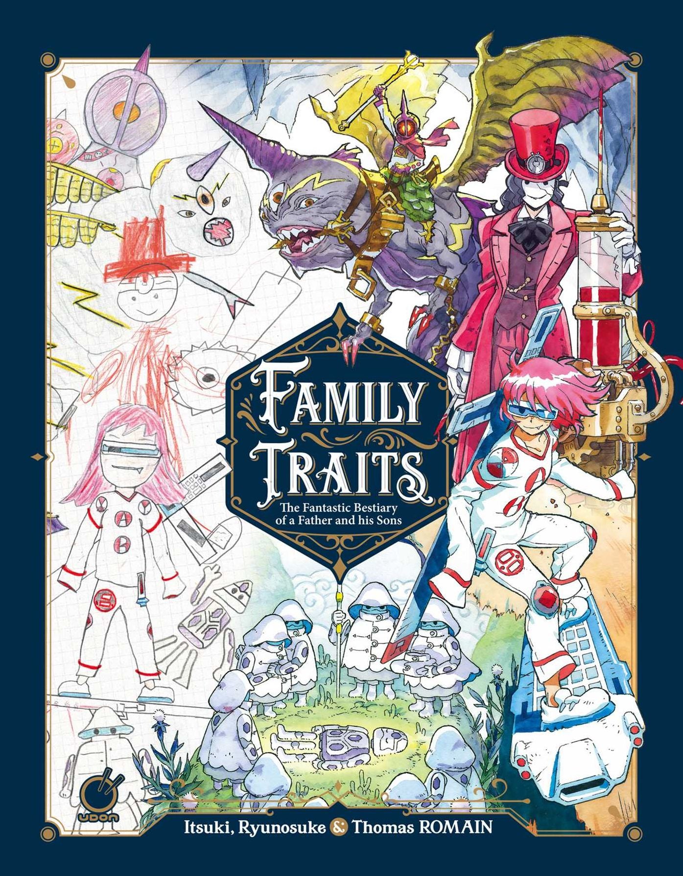 Family Traits: The Fantastic Bestiary of a Father and his Sons