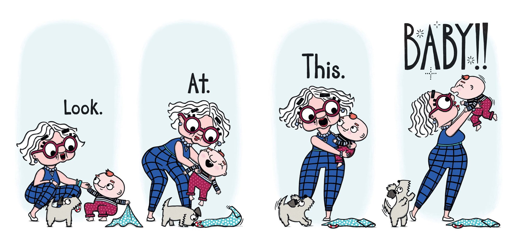 Sweet Babe!: A Jewish Grandma Kvells