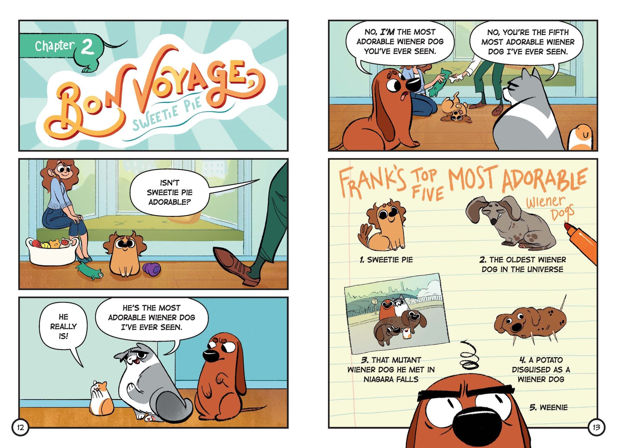 Not-So-Sweetie Pie (Weenie Featuring Frank and Beans Book #3)