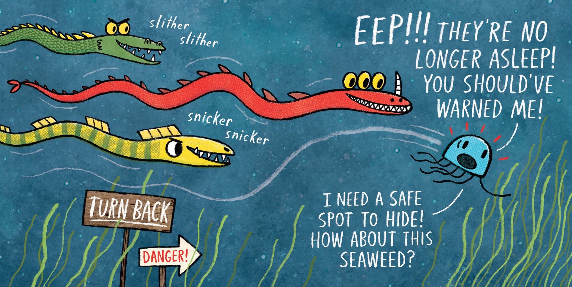 This Book Is Dangerous! (A Narwhal and Jelly Picture Book #1)