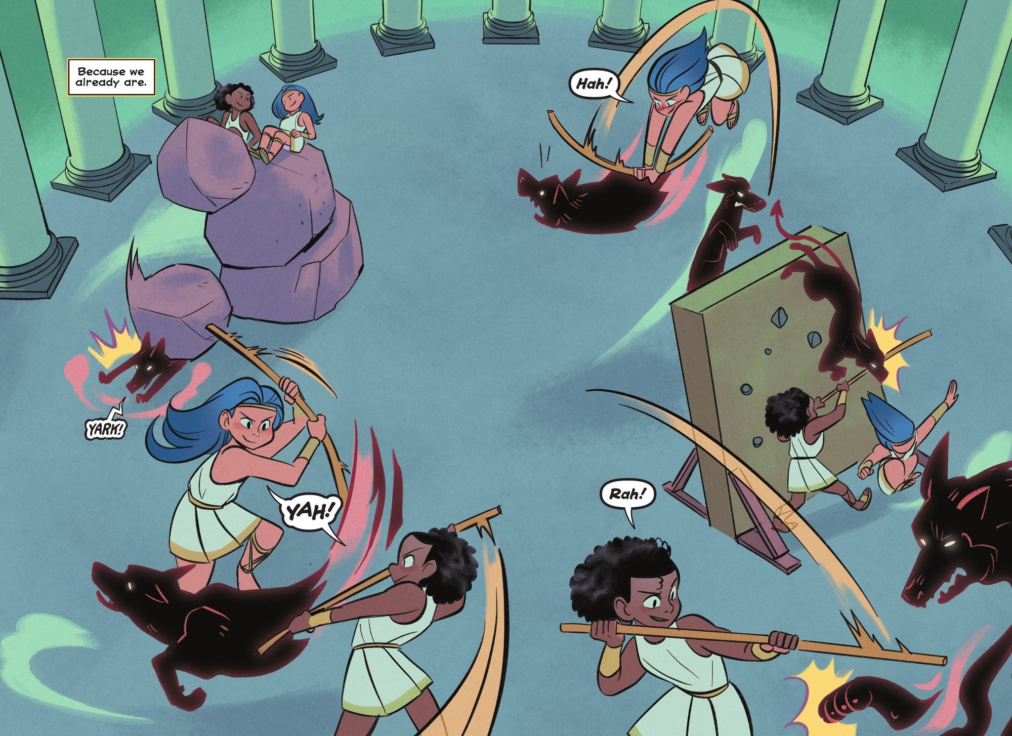 Diana and Nubia: Princesses of the Amazons