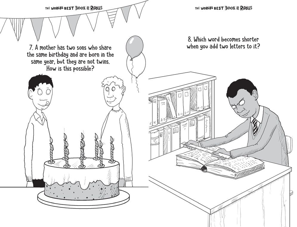 The World's Best Book of Riddles: More than 150 brainteasers for kids and their families