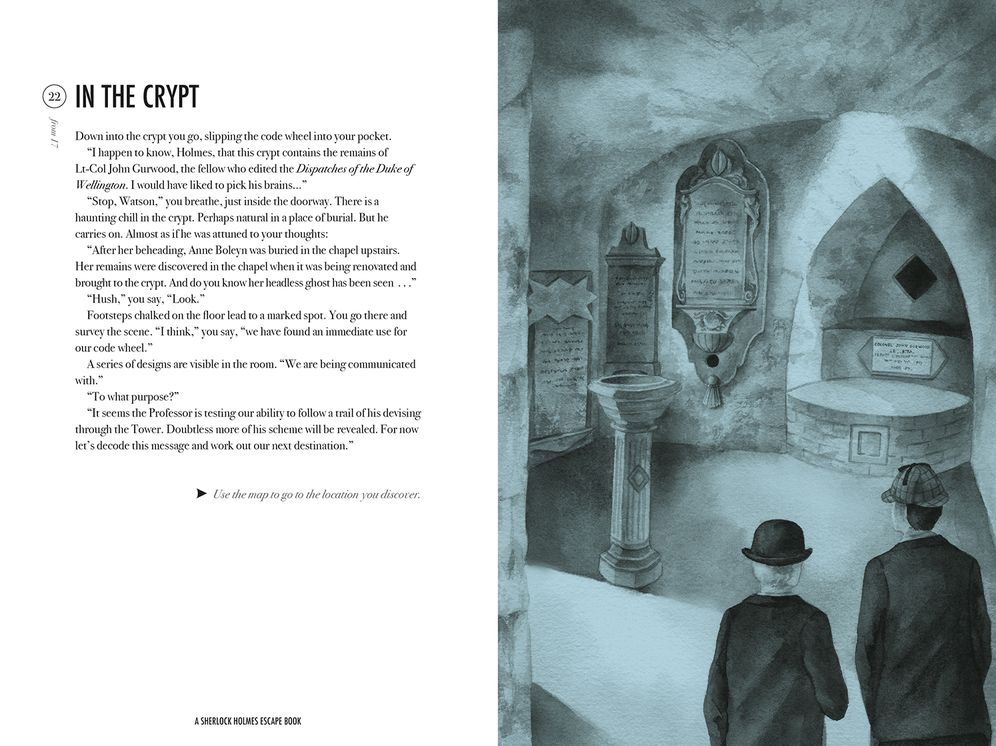 Sherlock Holmes Escape Book: Adventure of the Tower of London: Solve the Puzzles to Escape the Pages
