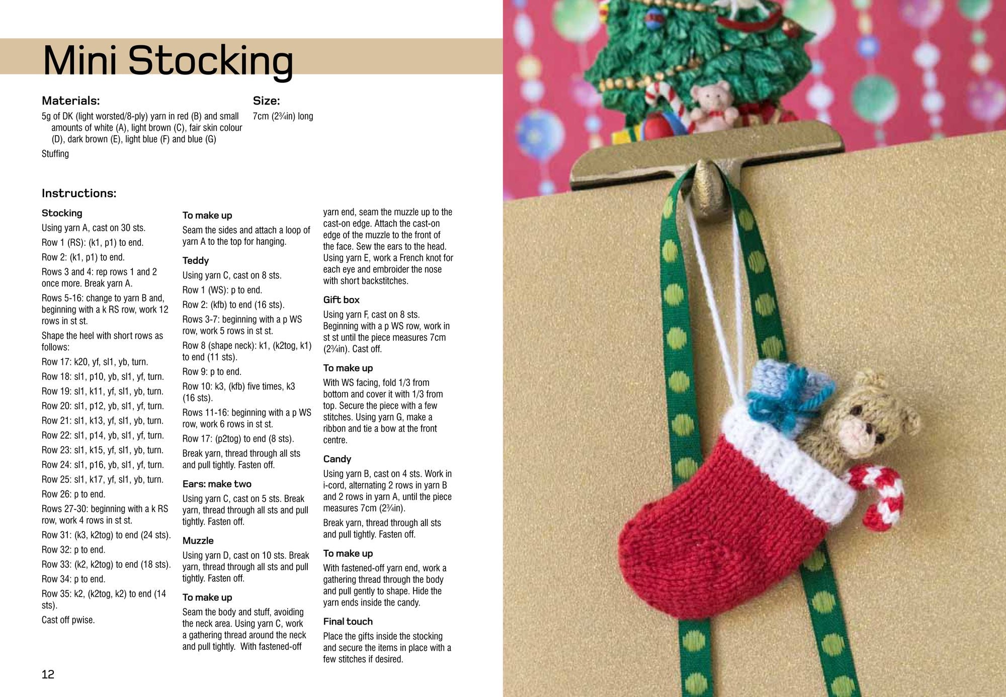 20 to Knit: Tiny Christmas Toys to Knit