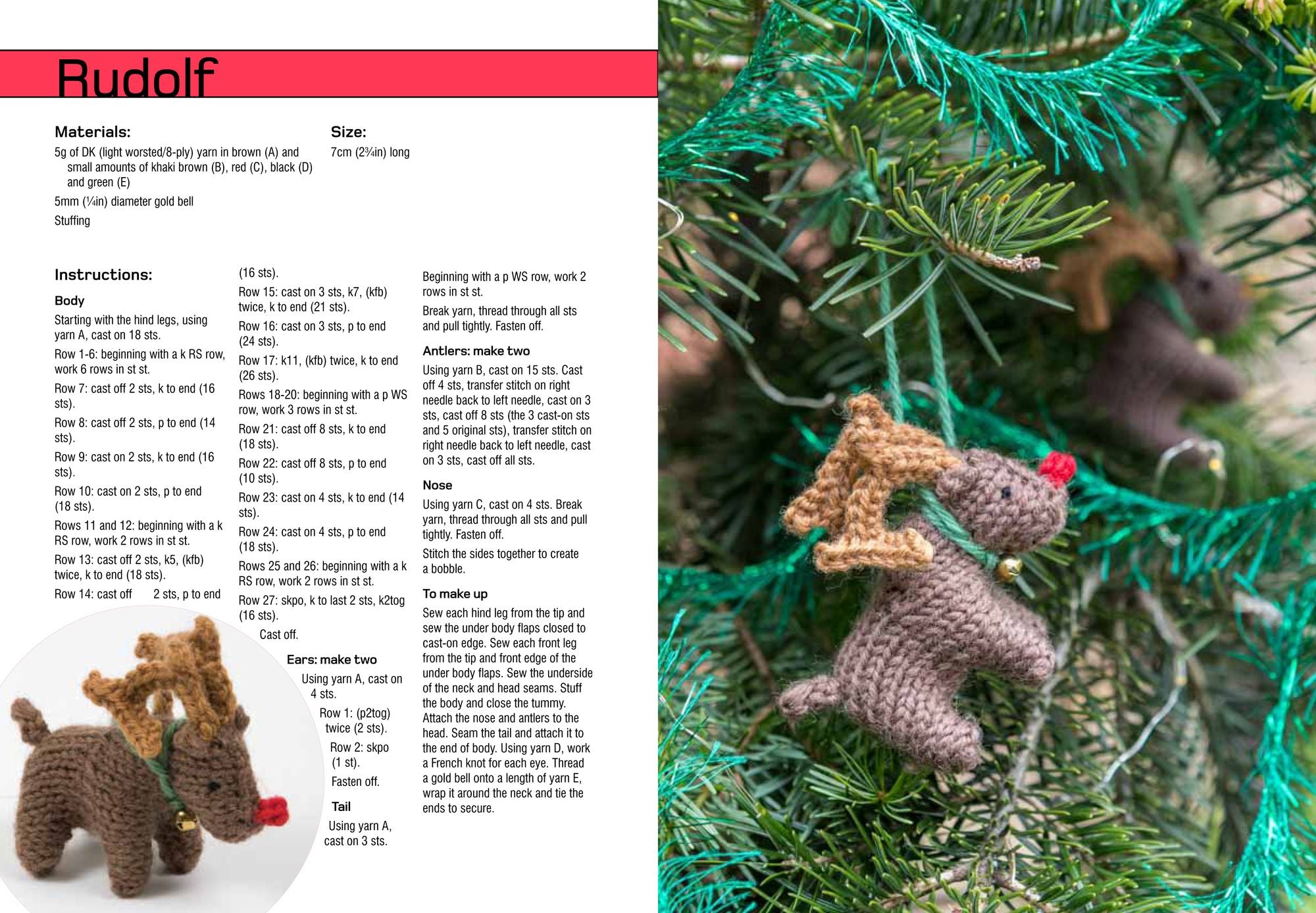 20 to Knit: Tiny Christmas Toys to Knit