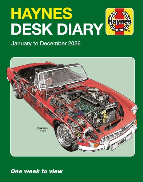 Haynes 2026 Desk Diary: January to December 2026