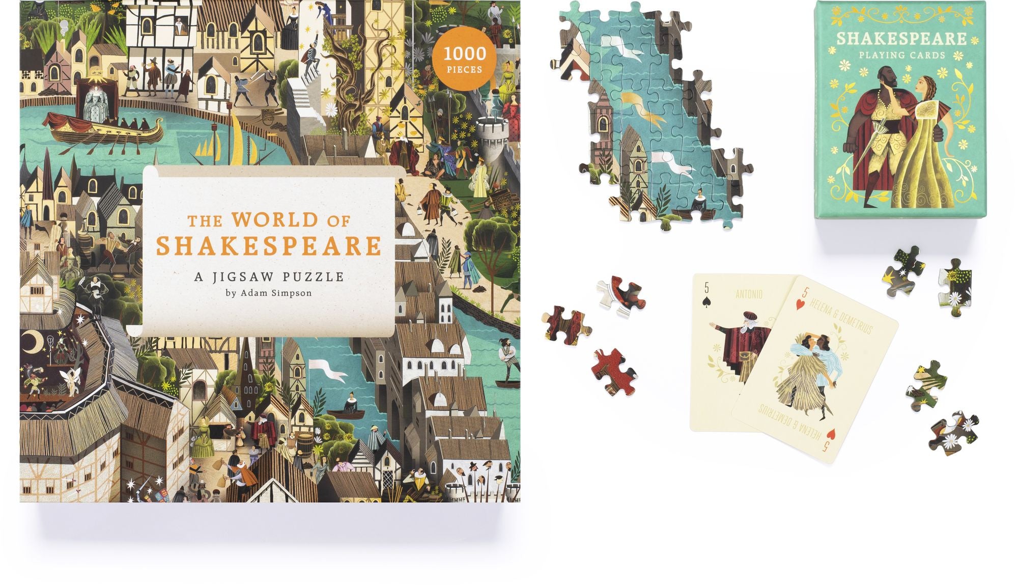 The World of Shakespeare 1000 Piece Puzzle: 1000 Piece Jigsaw Puzzle