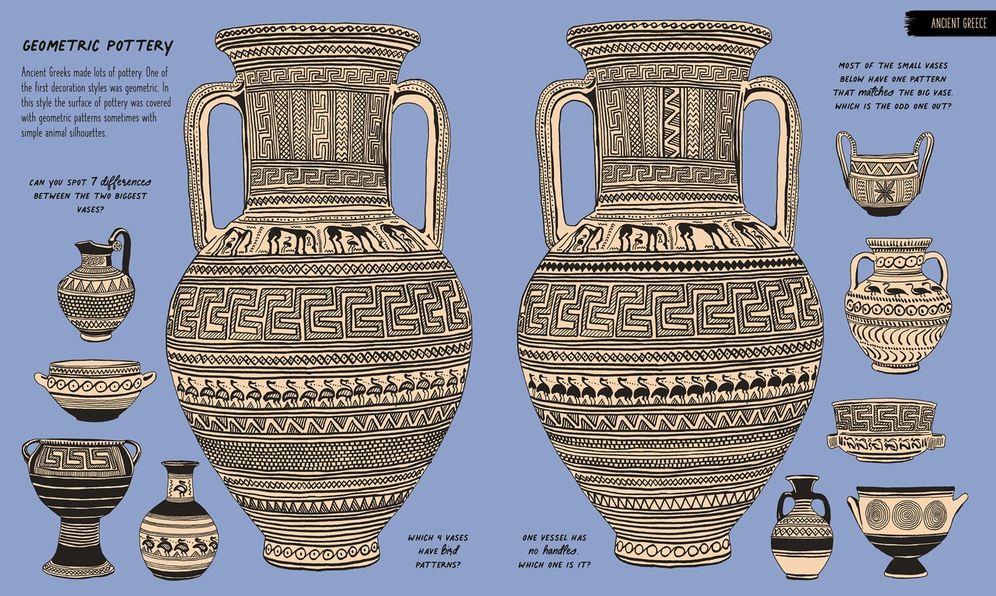 Amazing Ancient Art: A Seek-and-Find Activity Book