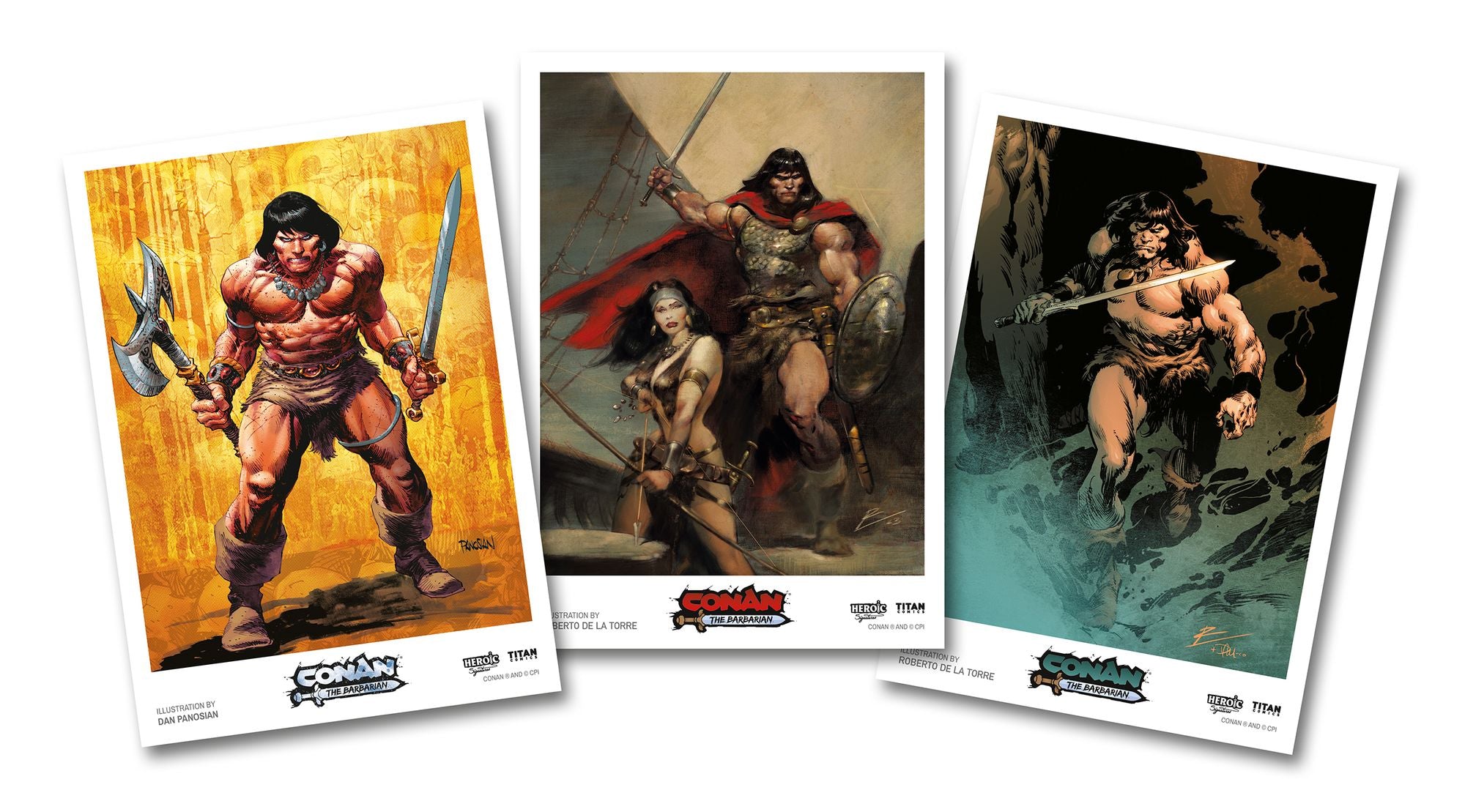 Conan the Barbarian 1-3 Slipcase Set