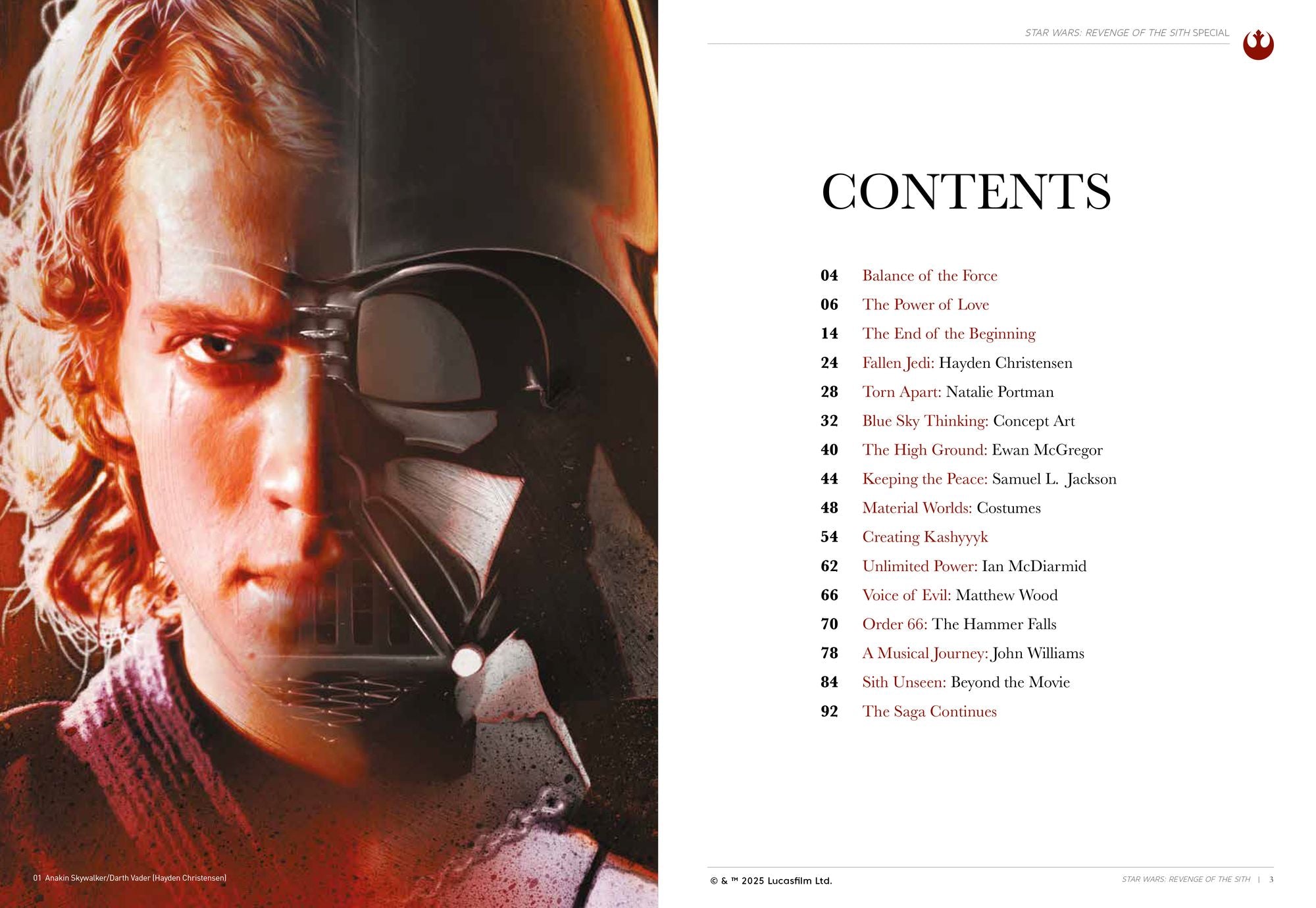 Star Wars Insider Presents Revenge of the Sith 20 Year Anniversary Special
