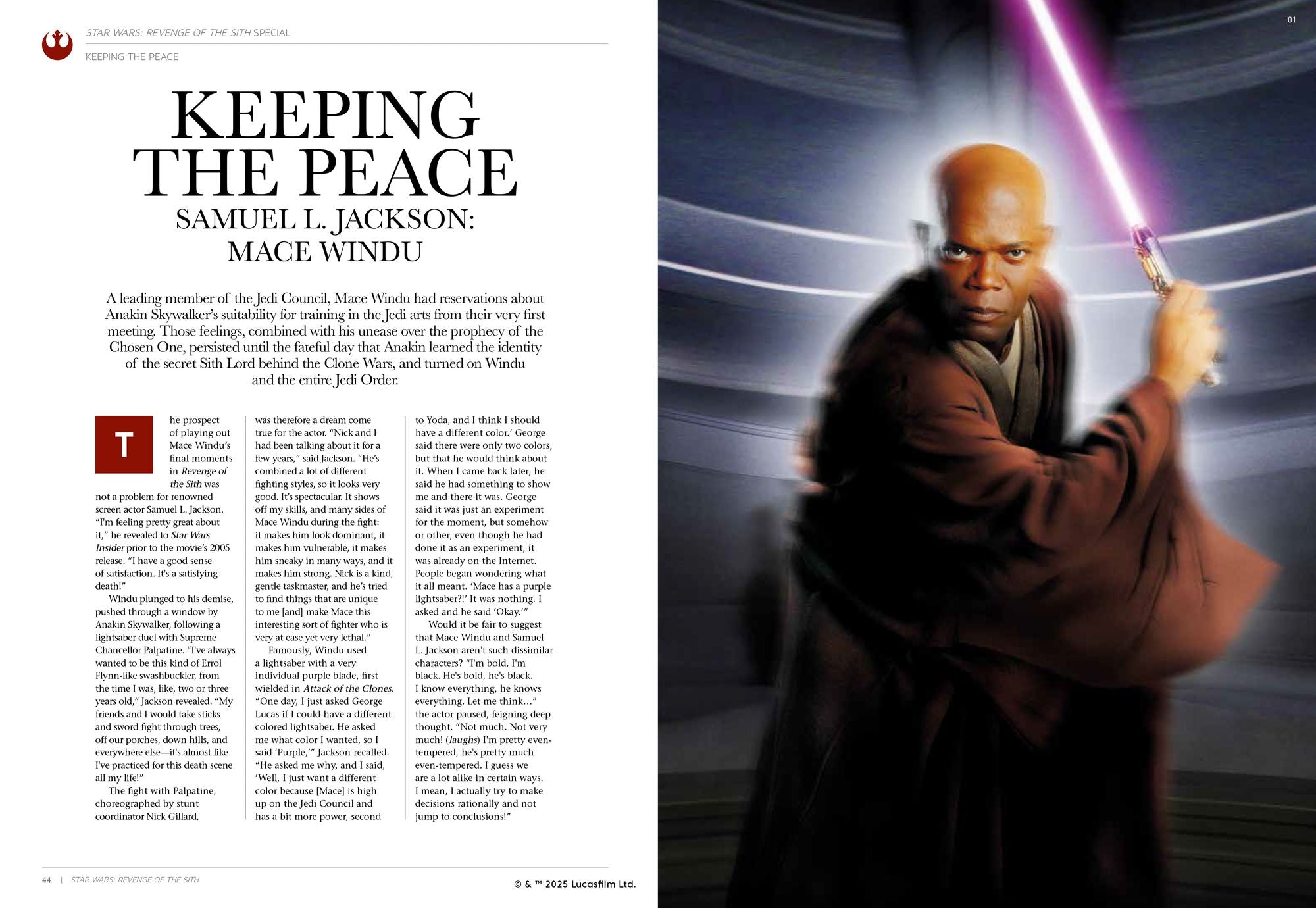 Star Wars Insider Presents Revenge of the Sith 20 Year Anniversary Special