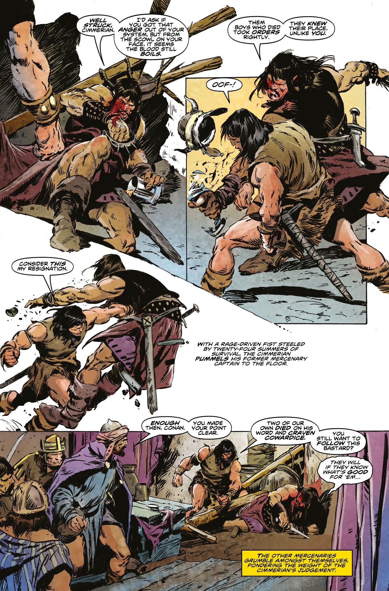 Conan the Barbarian Vol. 1: Bound In Black Stone Deluxe Edition
