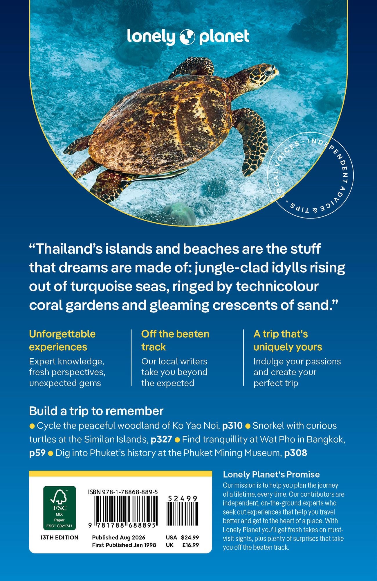 Lonely Planet Thailand's Islands & Beaches