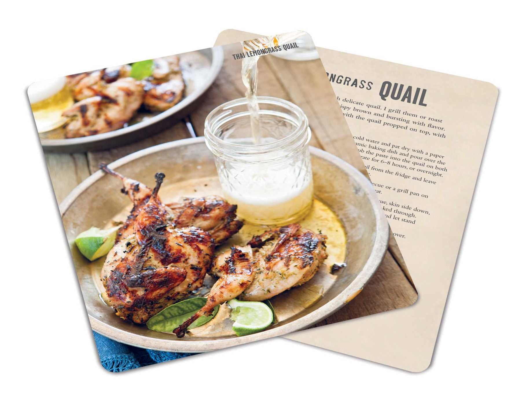 Smoke & Spice Deck: 50 recipe cards for delicious BBQ rubs, marinades, glazes & butters