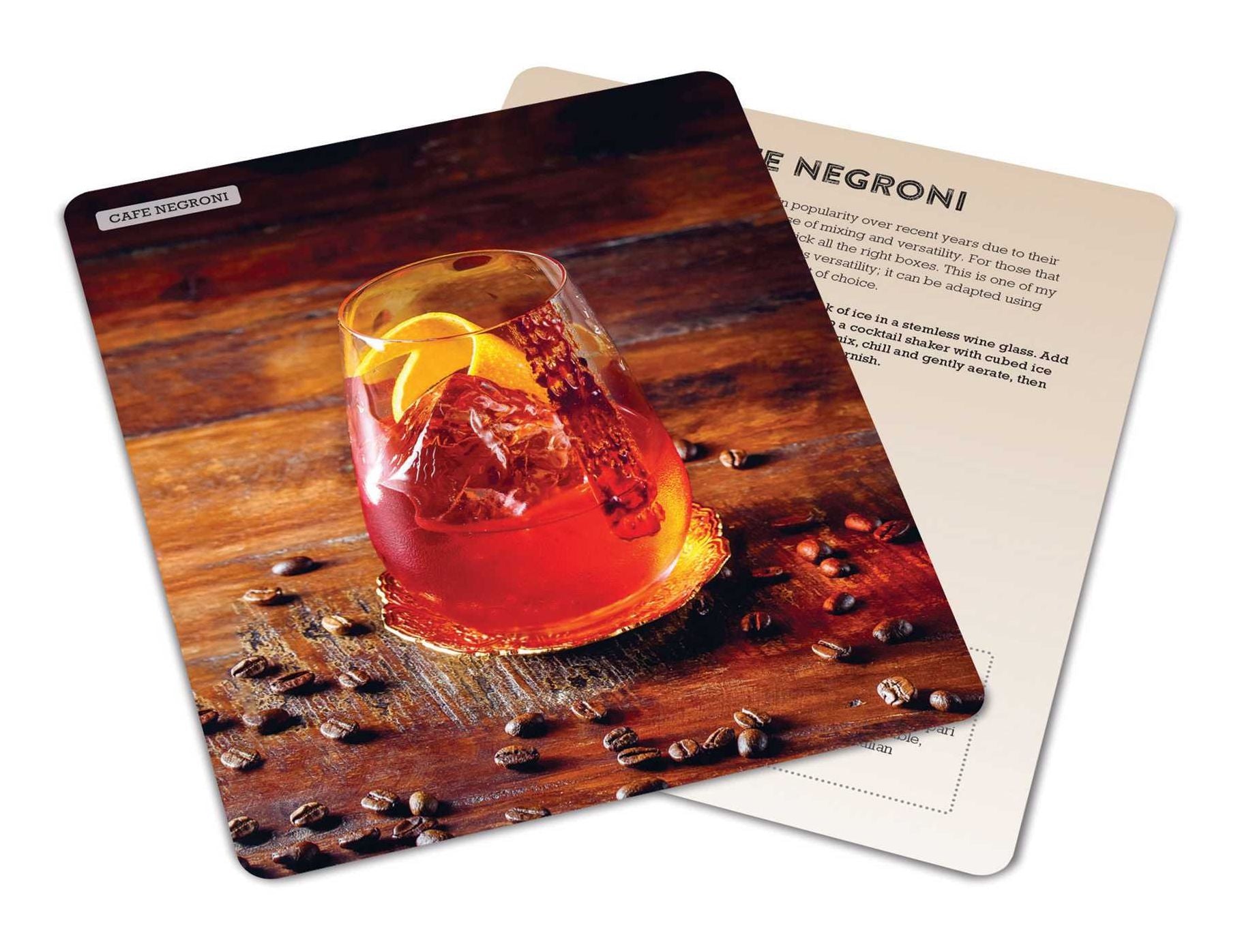 Coffee Cocktails deck: 50 cards for delicious drinks that mix coffee & liquor