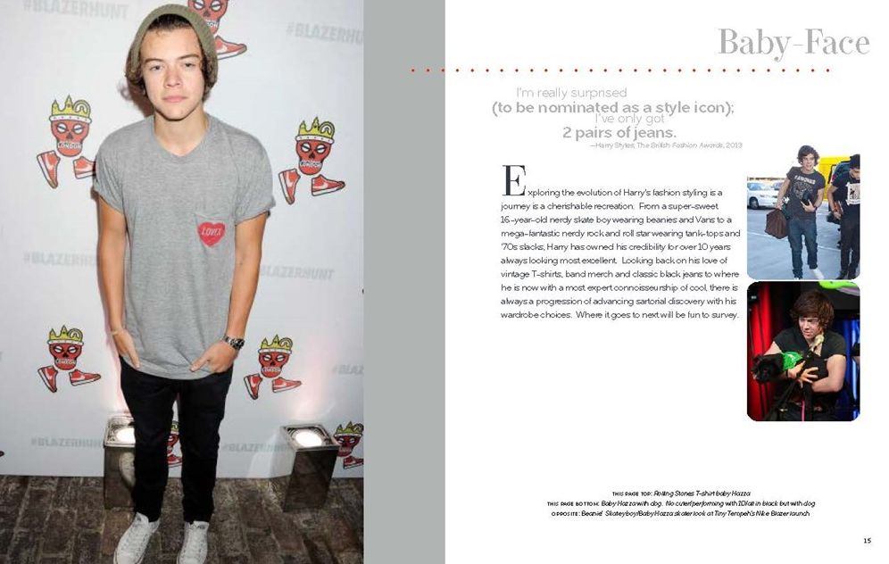 Harry Styles: and the clothes he wears