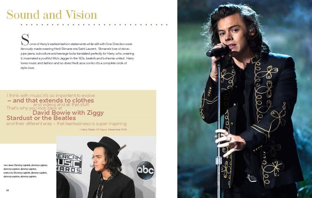 Harry Styles: and the clothes he wears