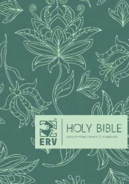 ERV Holy Bible Hardback Floral, Anglicized, (Easy to Read Version)