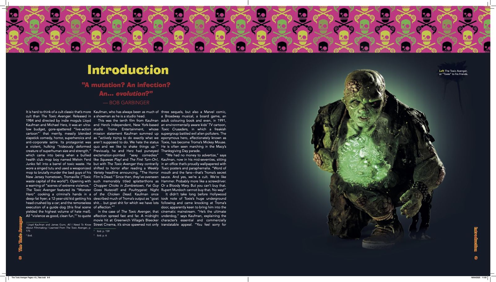 The Toxic Avenger: The Art And Making Of The Movie
