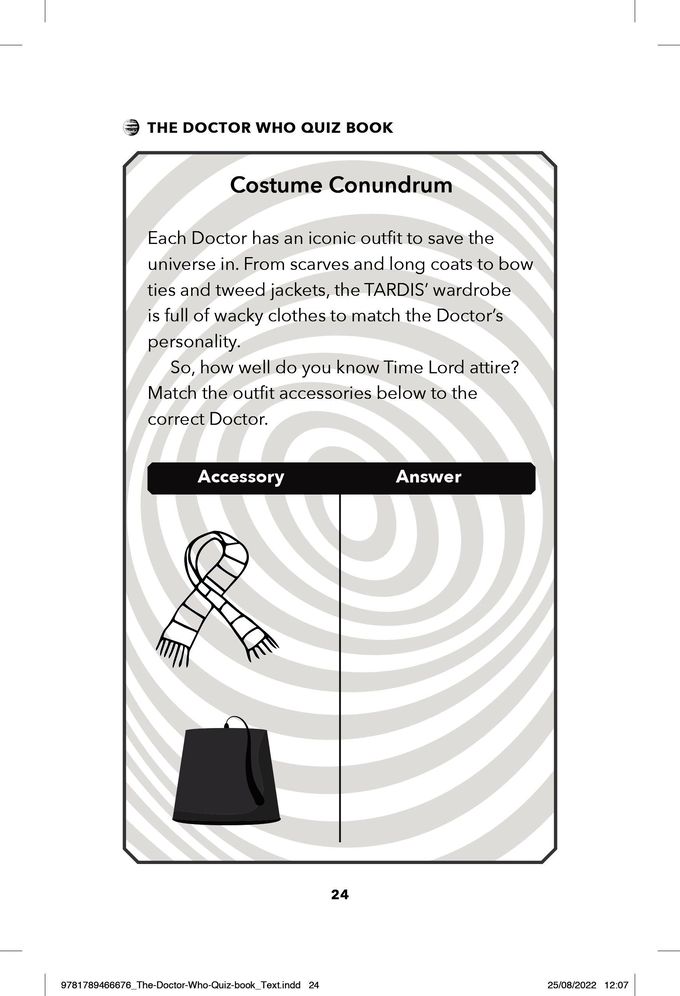 The Doctor Who Quiz Book
