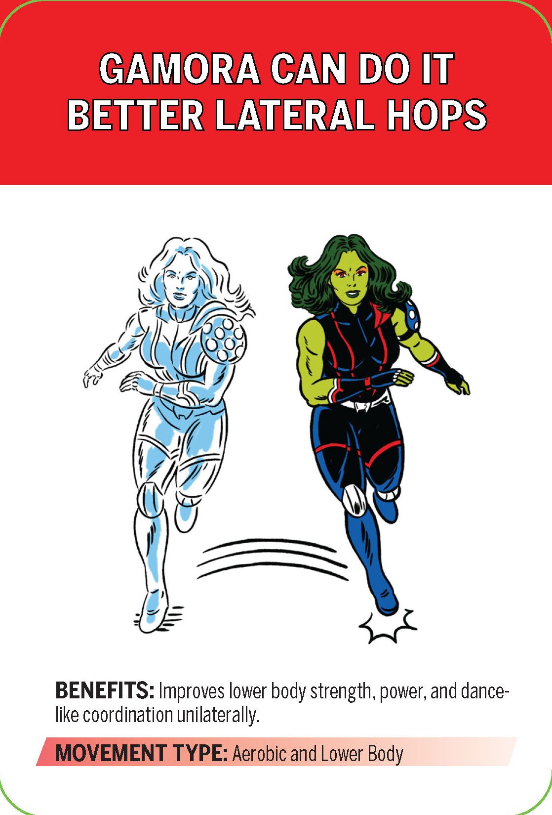 Marvel Fitness Deck: Be the Hero of Your Exercise Adventure