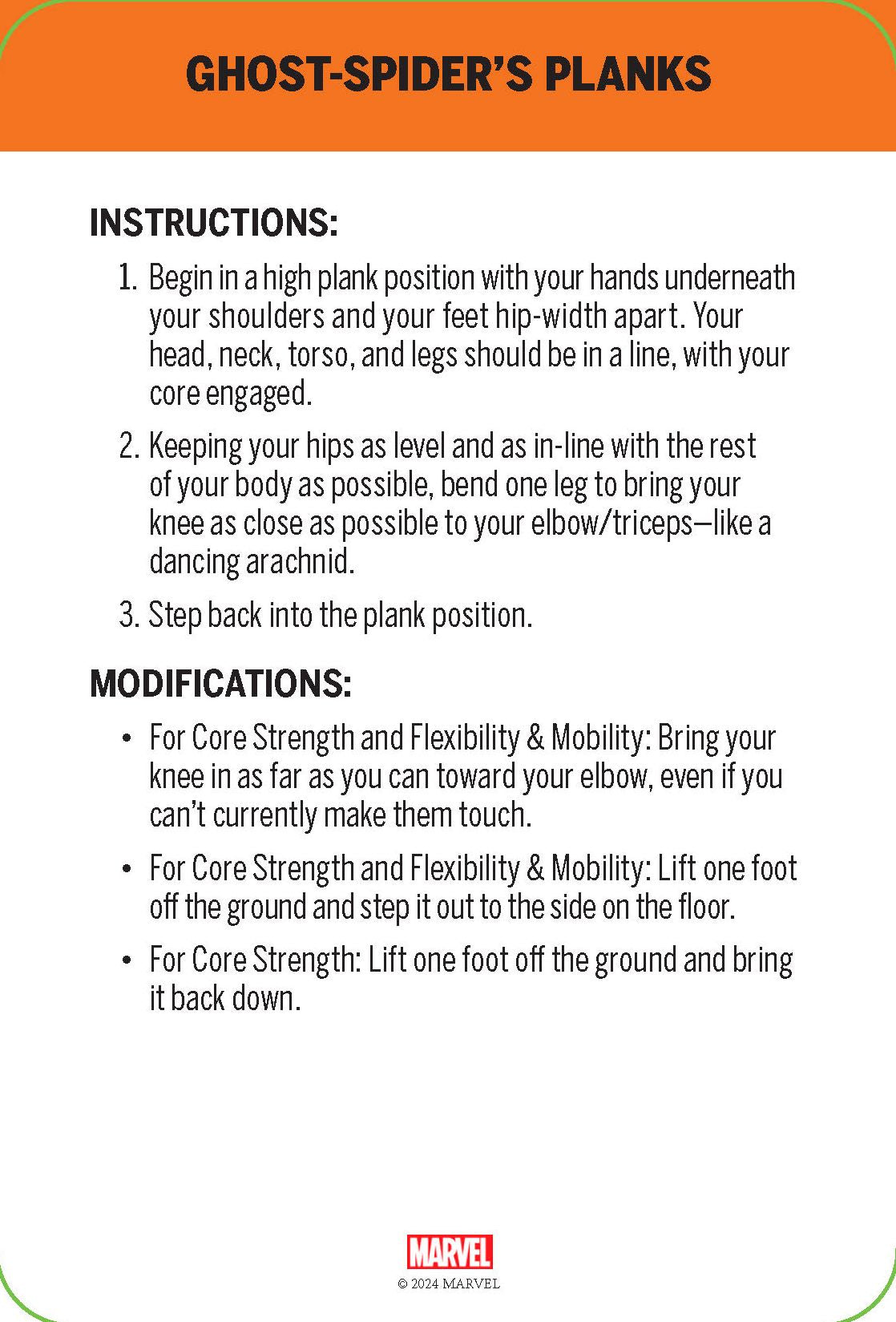Marvel Fitness Deck: Be the Hero of Your Exercise Adventure