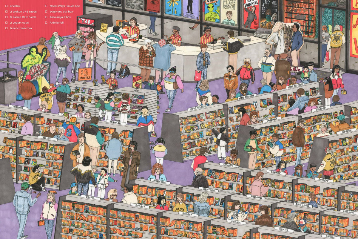 Let's Go to the Mall: An '80s Seek-and-Find