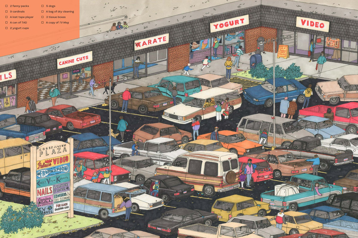 Let's Go to the Mall: An '80s Seek-and-Find