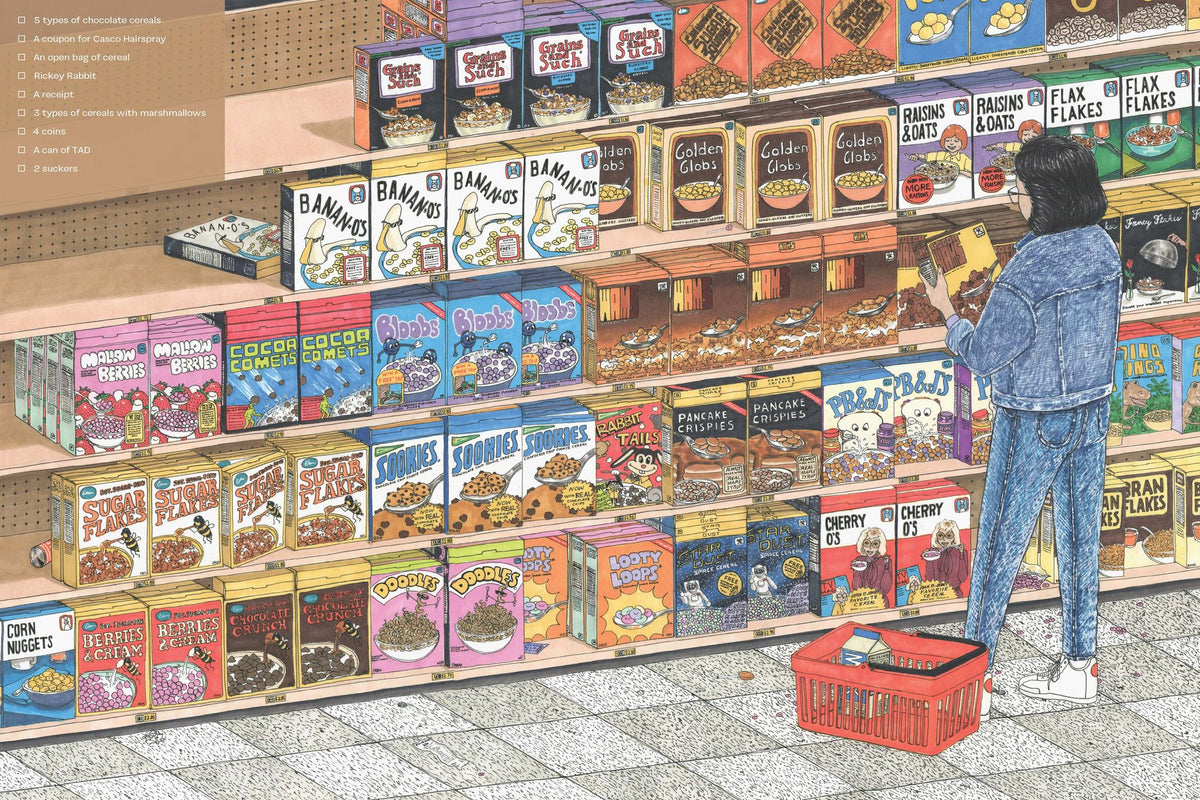 Let's Go to the Mall: An '80s Seek-and-Find