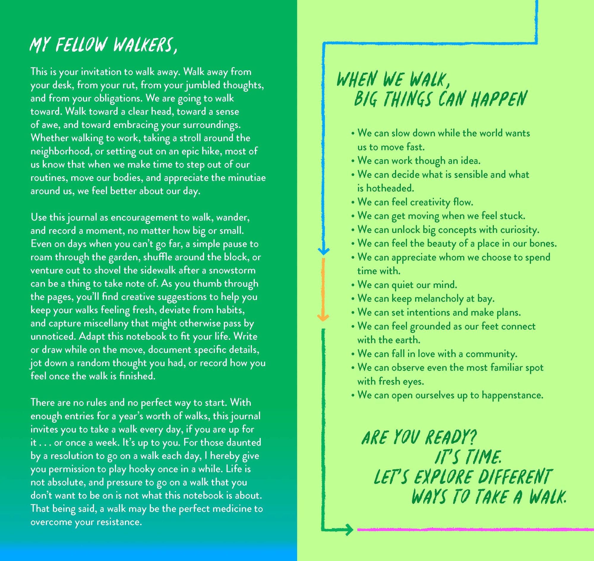 Walk & Wonder: A Journal to Spark Curiosity with Every Step
