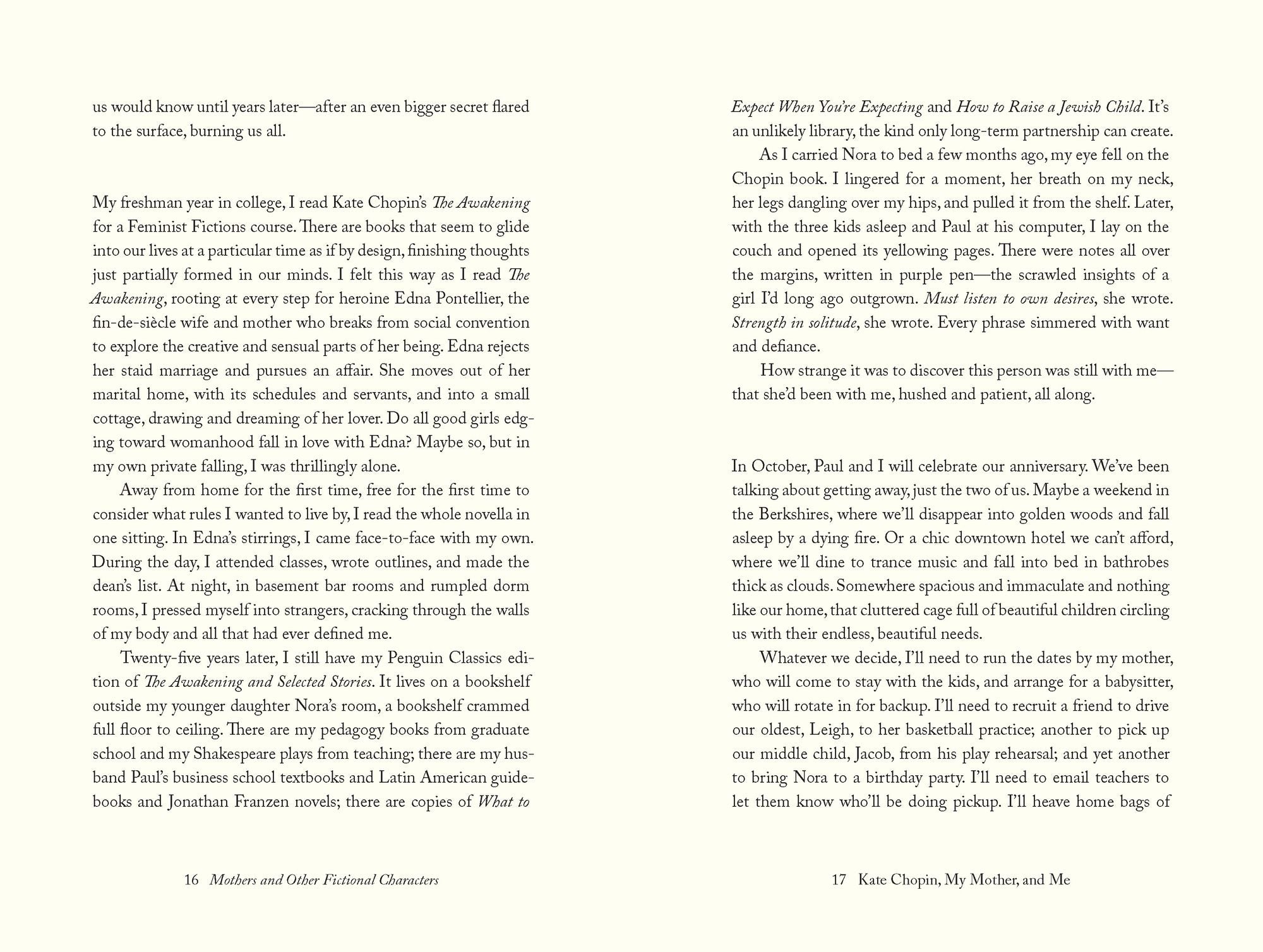 Mothers and Other Fictional Characters: A Memoir in Essays