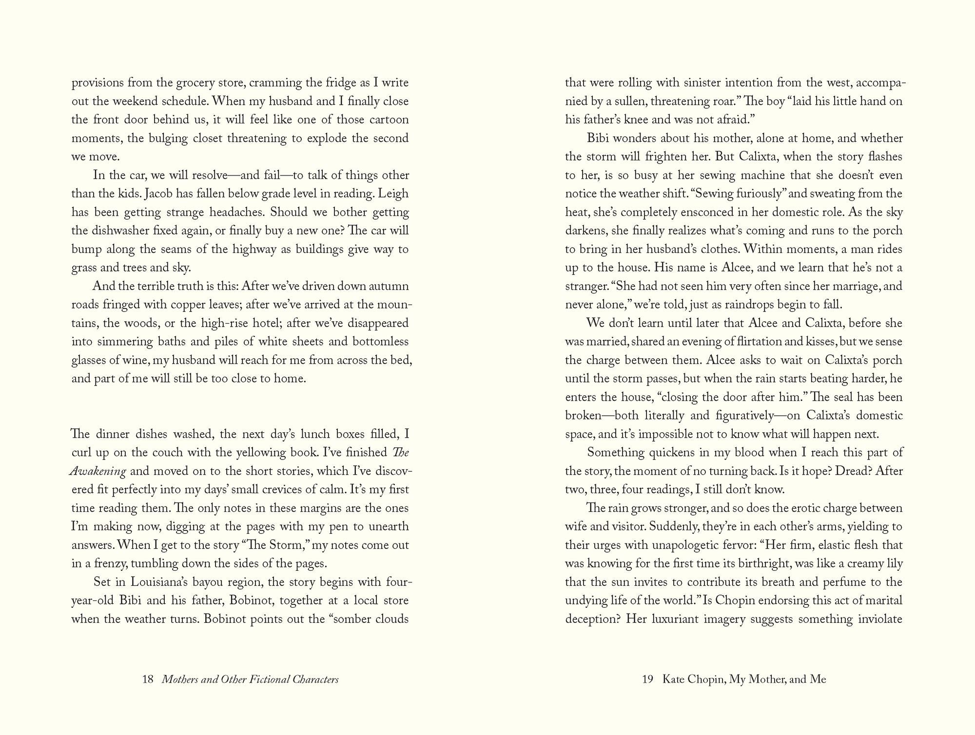 Mothers and Other Fictional Characters: A Memoir in Essays