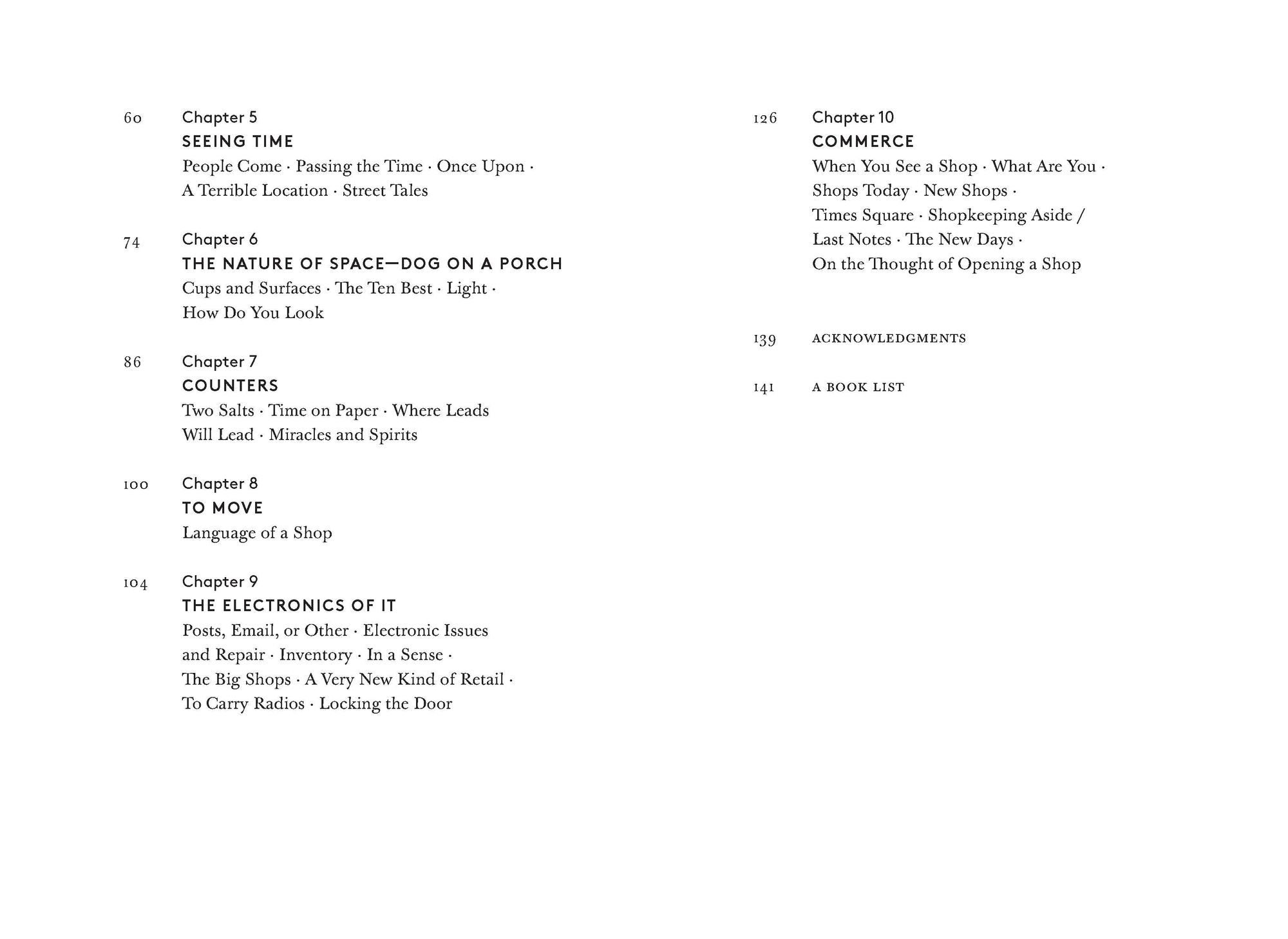 Shopkeeping: Stories, Advice, and Observations