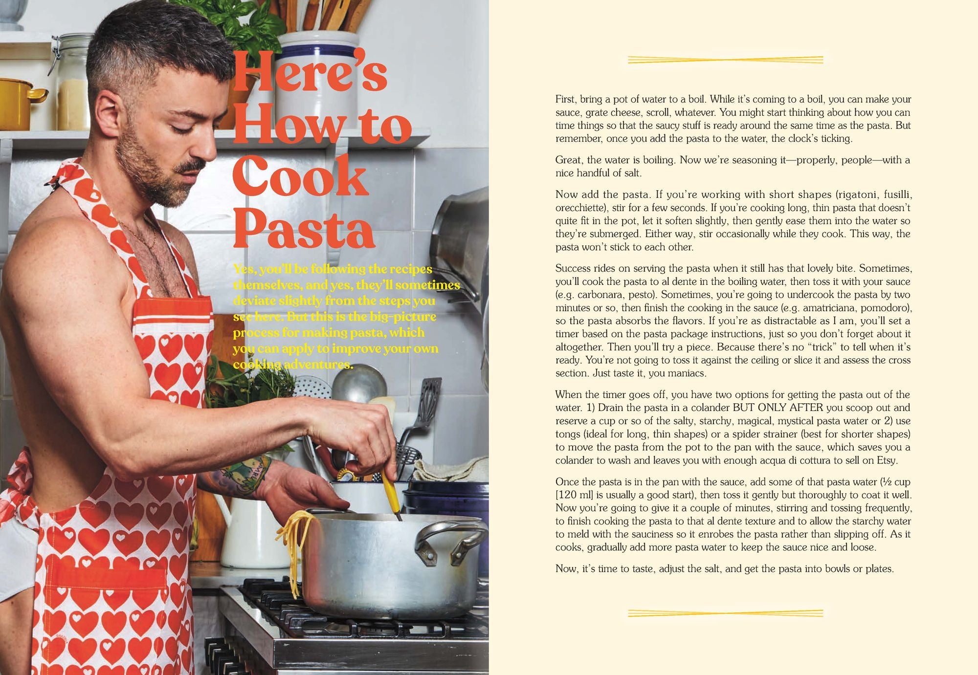 Your Pasta Sucks: A "Cookbook"