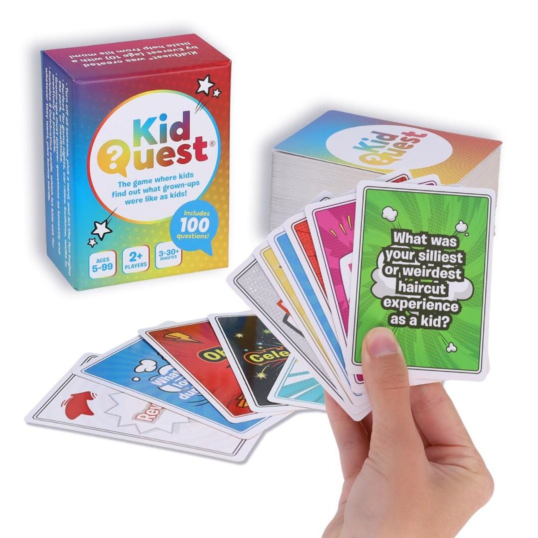KidQuest: The Game Where Kids Find Out What Grown-Ups Were Like as Kids!