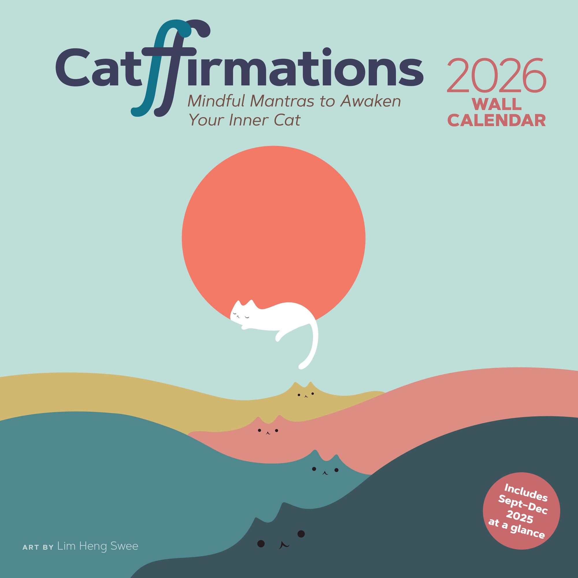 2026 Catffirmations Wall Calendar