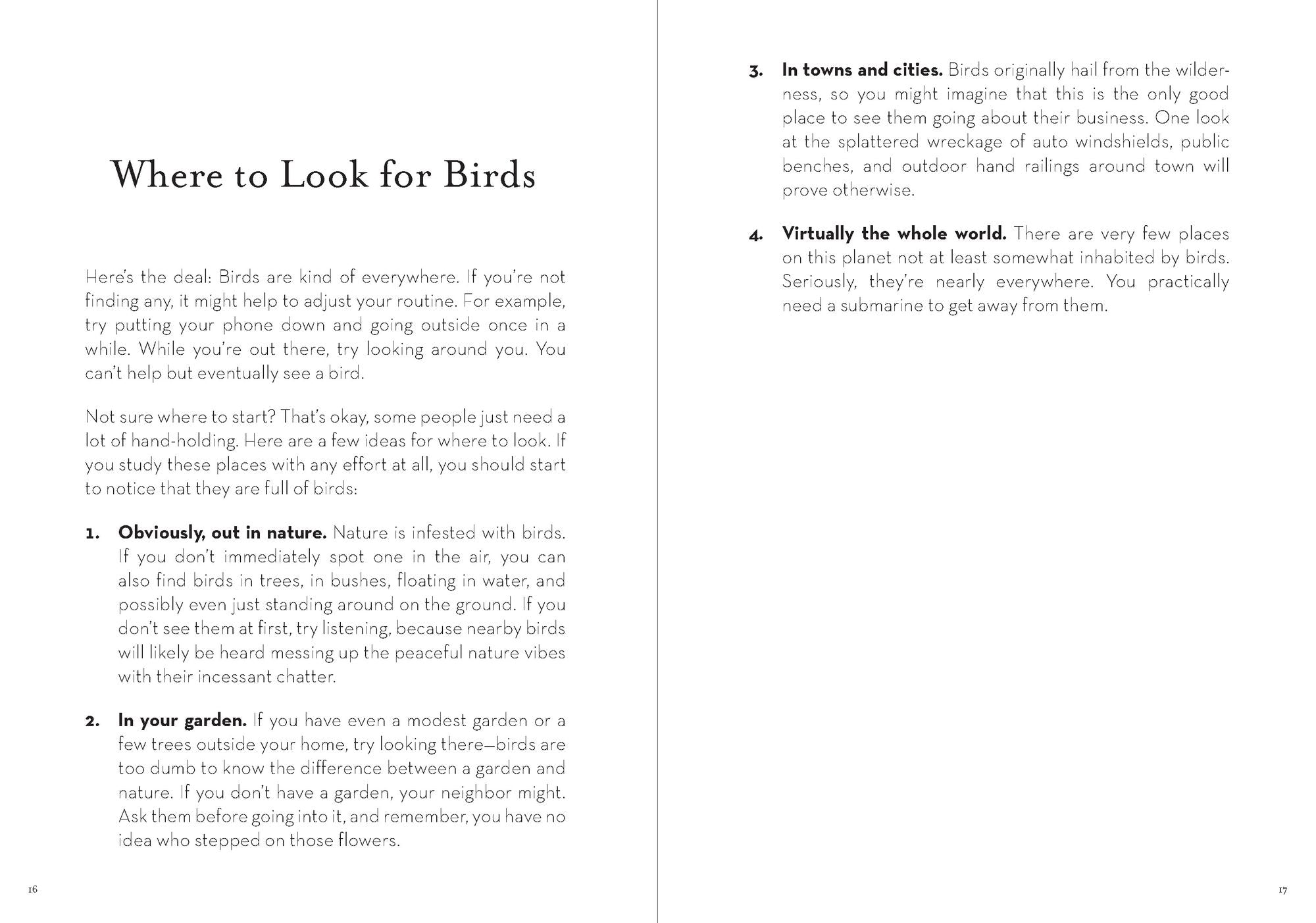 A Dumb Birds Field Guide to the Worst Birds Ever