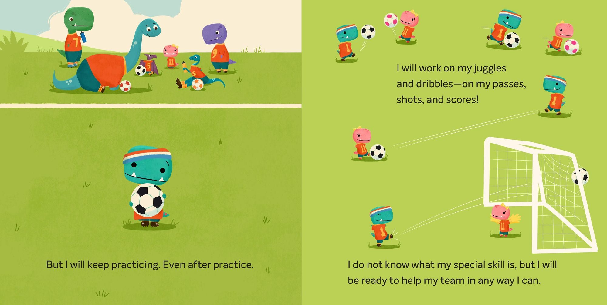 Tiny T. Rex Tries Soccer: A Tiny T. Rex Book-Includes Stickers Inside!
