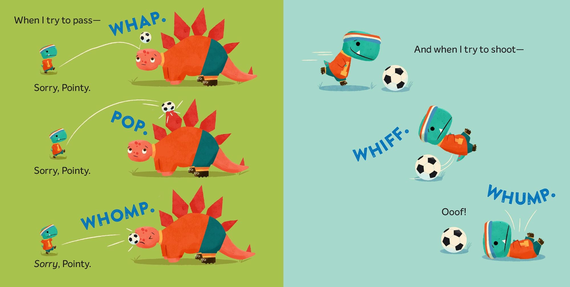 Tiny T. Rex Tries Soccer: A Tiny T. Rex Book-Includes Stickers Inside!