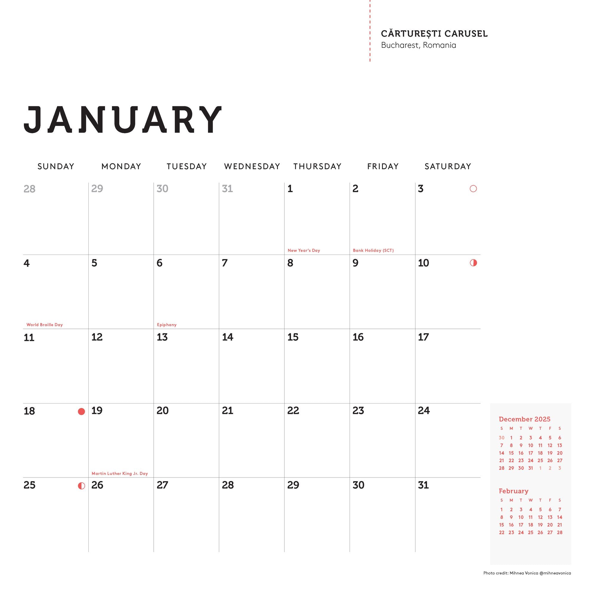 2026 This Is My Bookstore Wall Calendar