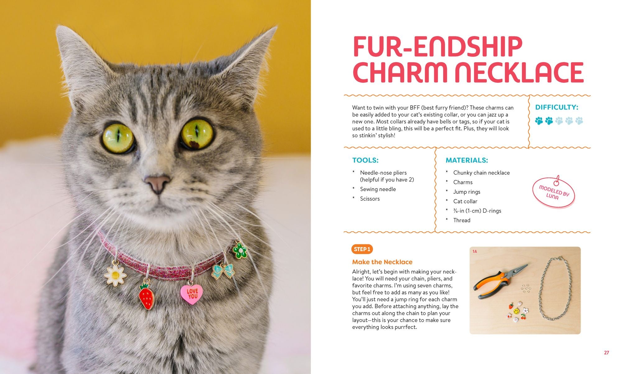Crafting for Your Cat: 25 Playful Projects for You and Your Feline Friends