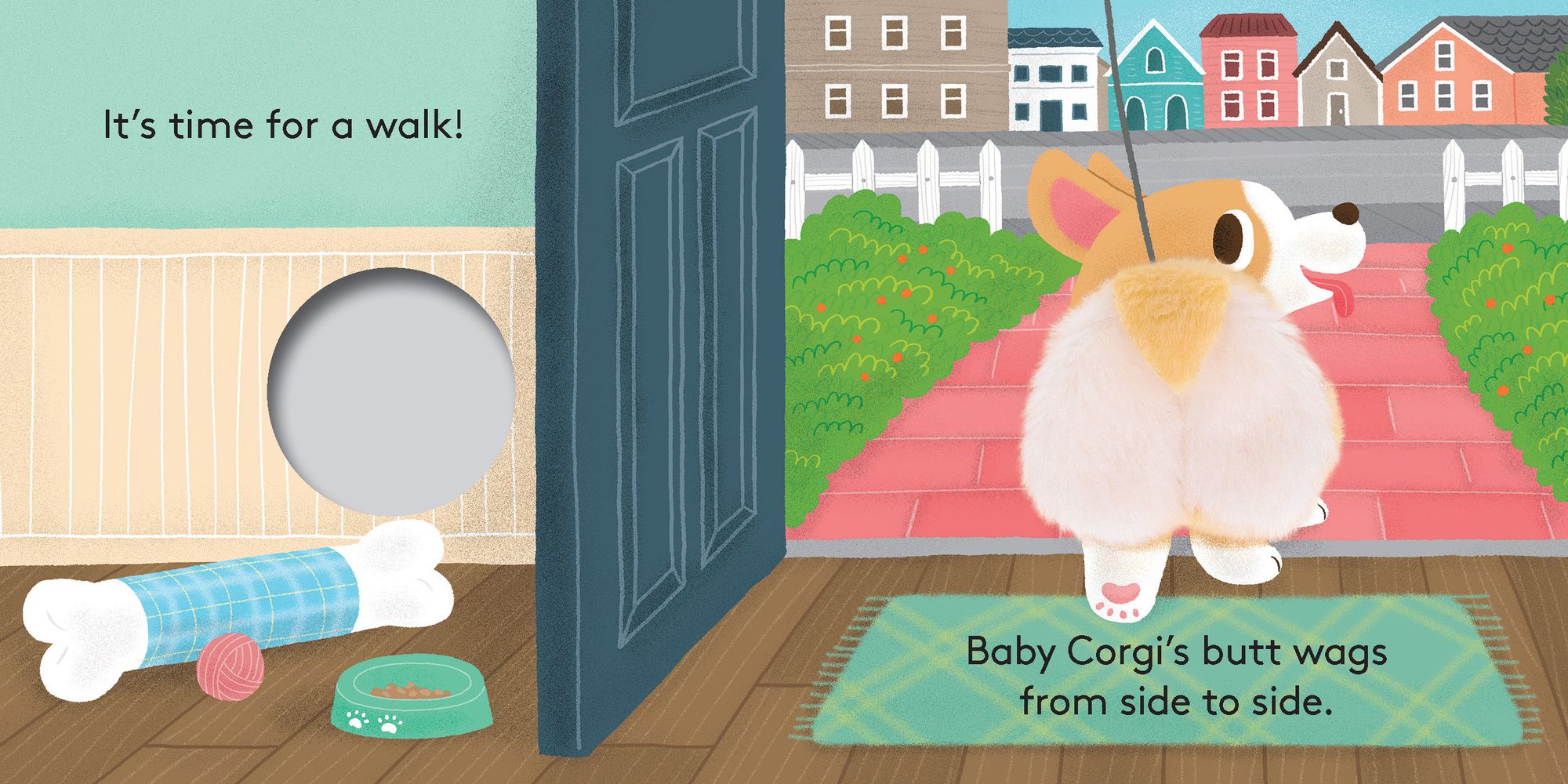 Baby Corgi Butt: Little Finger Puppet Book