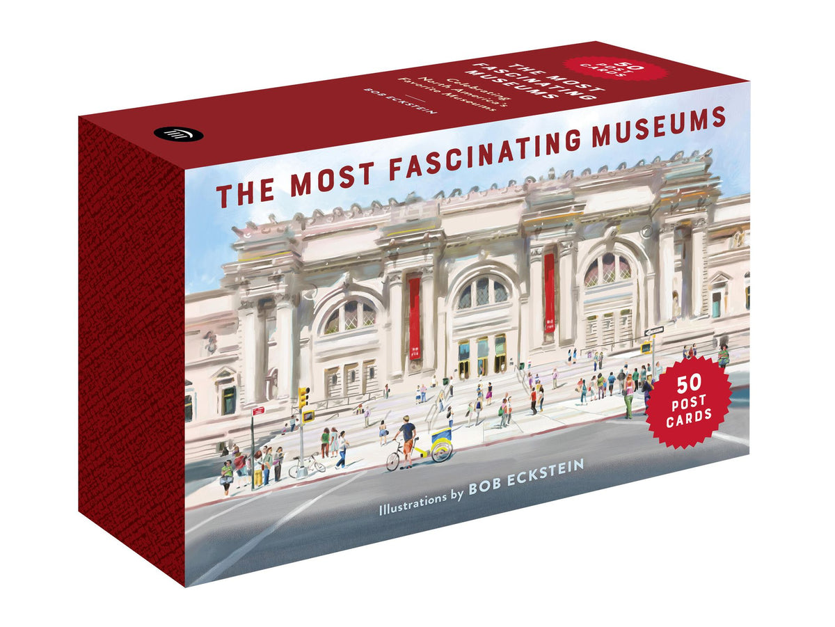The Most Fascinating Museums Postcards: 50 Postcards Celebrating North