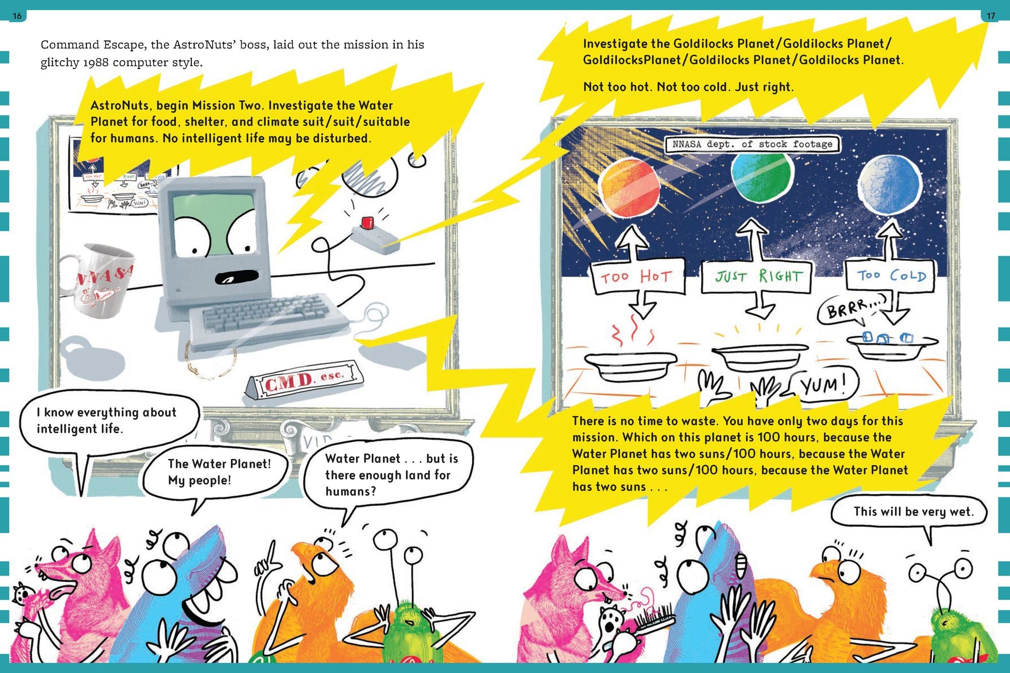AstroNuts Mission Two: The Water Planet